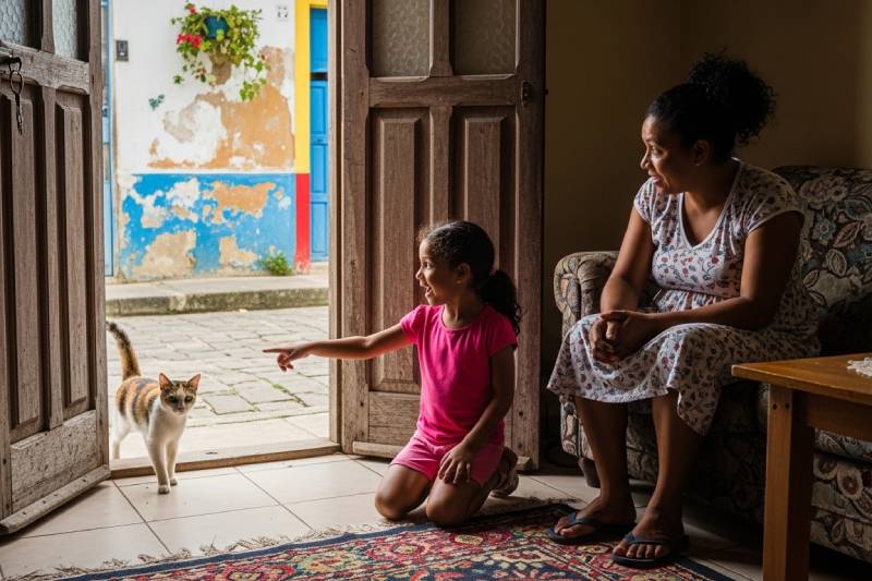El dia que una gata eligio mi hogar