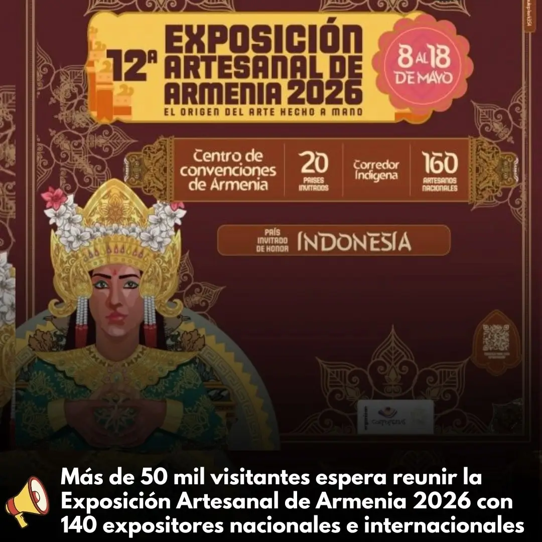 12ª exposición artesanal de Armenia