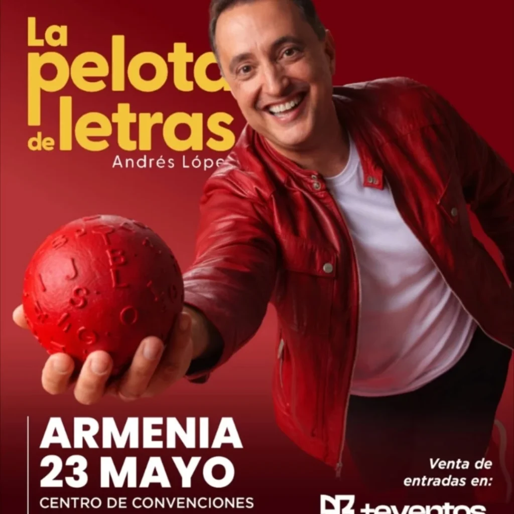 LA PELOTA DE LETRAS - ANDRÉS LÓPEZ (C. CONVENCIONES)