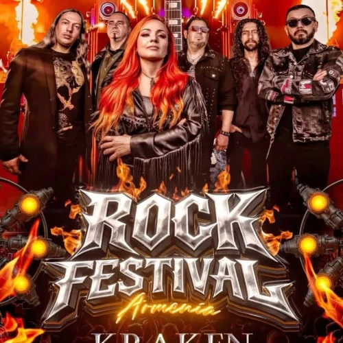 4.) ROCK FESTIVAL ARMENIA (KRAKEN Y REBELIÓN)
